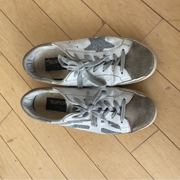 Limited edition Swarovski crystal Golden Goose sneakers in size 37 - Picture 6 of 11